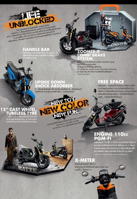 Honda Zoomer X Thailand , durasi iklannya lamaa..lah ternyata ini film