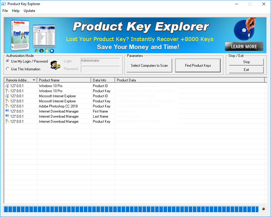 تحميل برنامج Product Key Explorer 4.2.4.0 لاستخراج جميع سيريالات البرامج المثبته على جهازك 