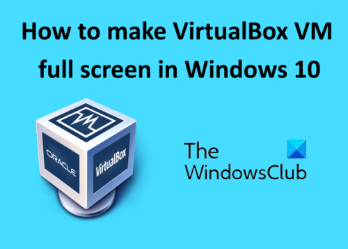 ทำให้ virtualbox VM เต็มหน้าจอ Windows_10