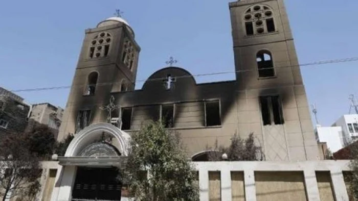 نكشف ما حدث فى 5 كنائس كان الاخوان الارهابيين كانوا قد دمروها فى اسيوط