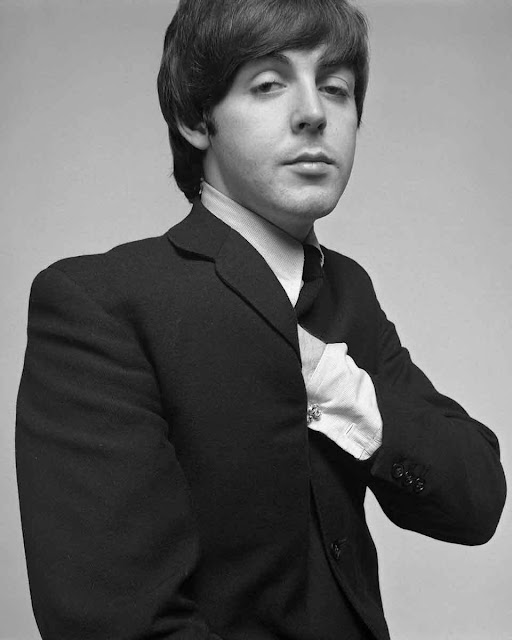 Vintage Beatles pic: Sleepy-Eye McCartney