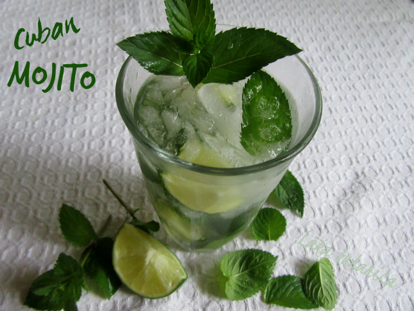 Kubanski mojito ☆ Cuban mojito Cuban mojito by Laka kuharica: the classic Cuban Mojito has a minty, slightly tart tang with a little punch from the rum.