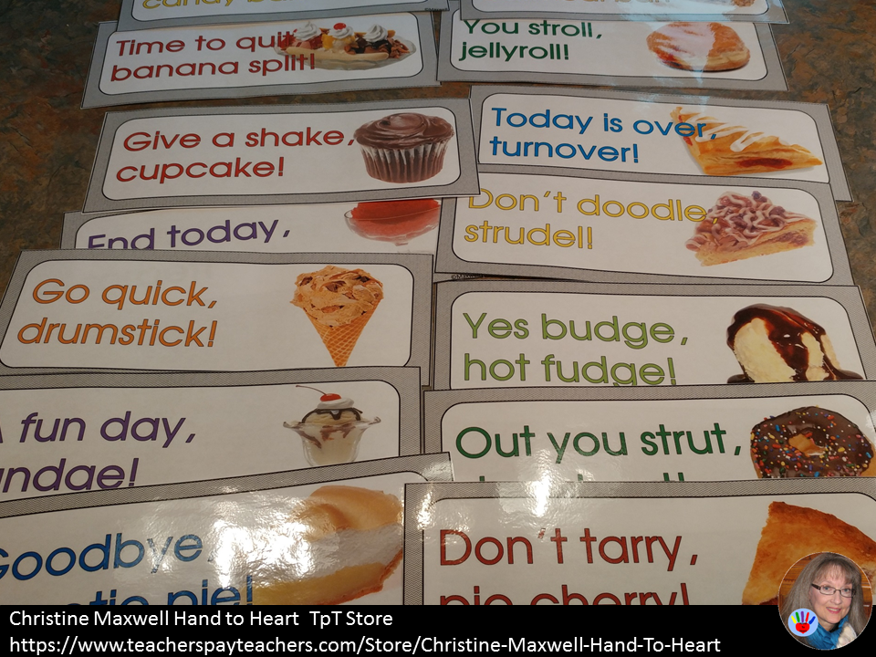 Hand to Heart Sweet Goodbyes!