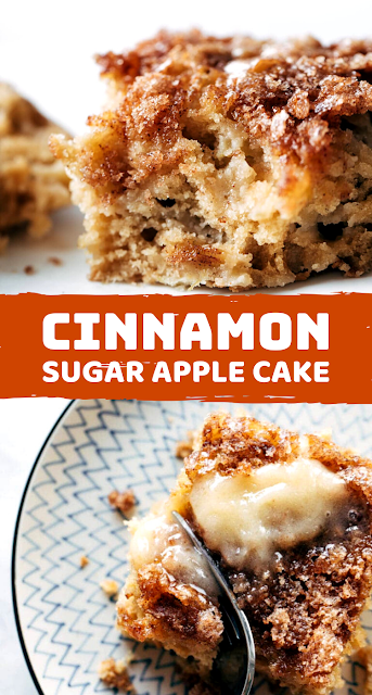 Cinnamon Sugar Apple Cake