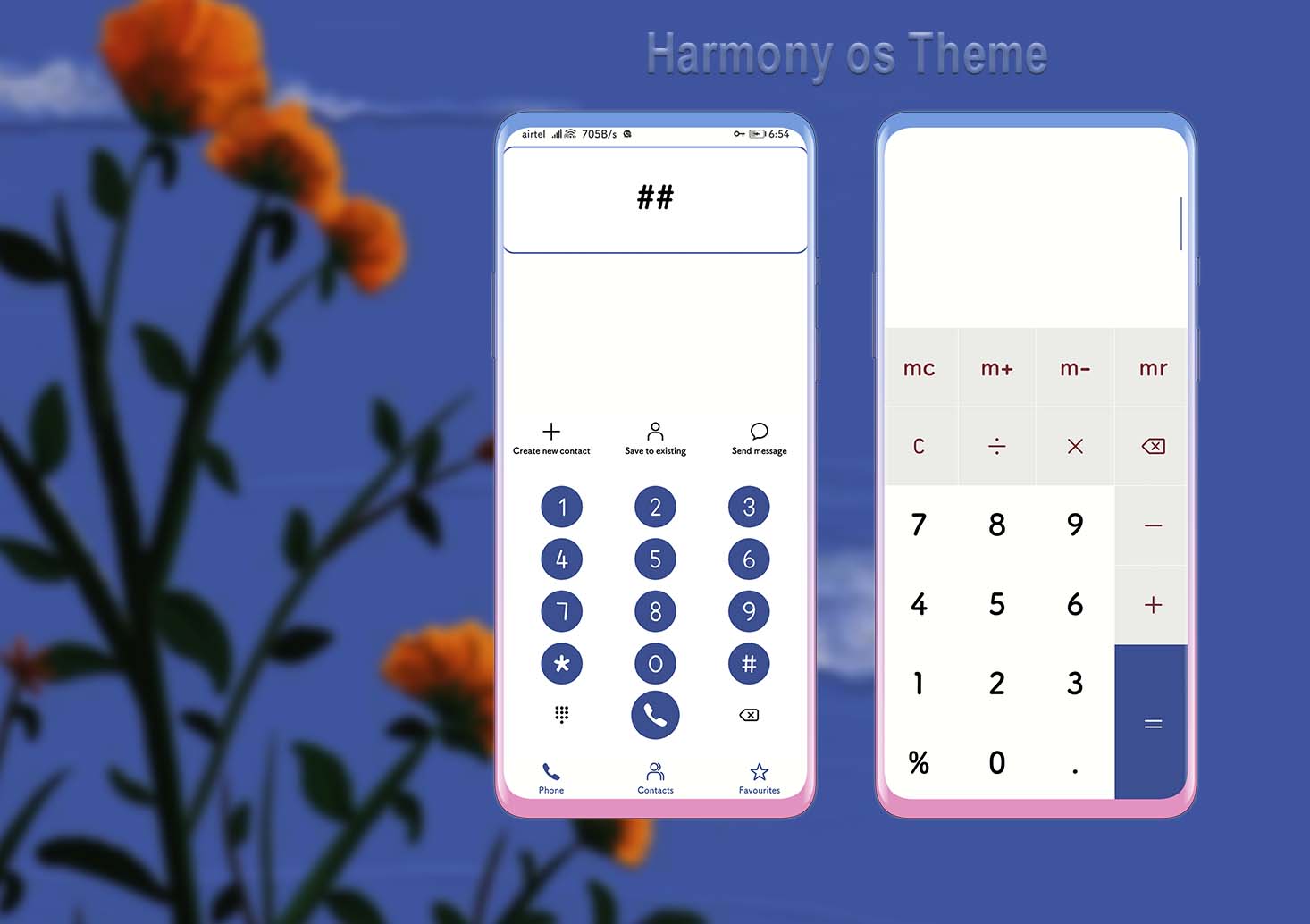 Emui Theme Blue Harmonoyos Theme For Emui 1011 And Magic Ui 34