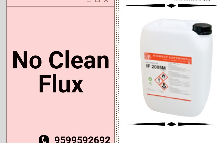 no clean flux