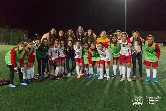 AF Beja » Fut. Feminino Sub14 em terceiro no Torneio Interassociações!