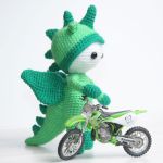 PATRON MUÑECA DRAGON AMIGURUMI 24345