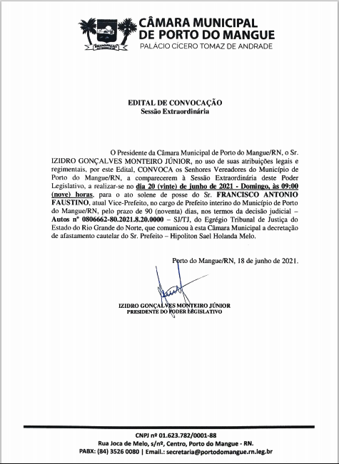 prefeito interino
