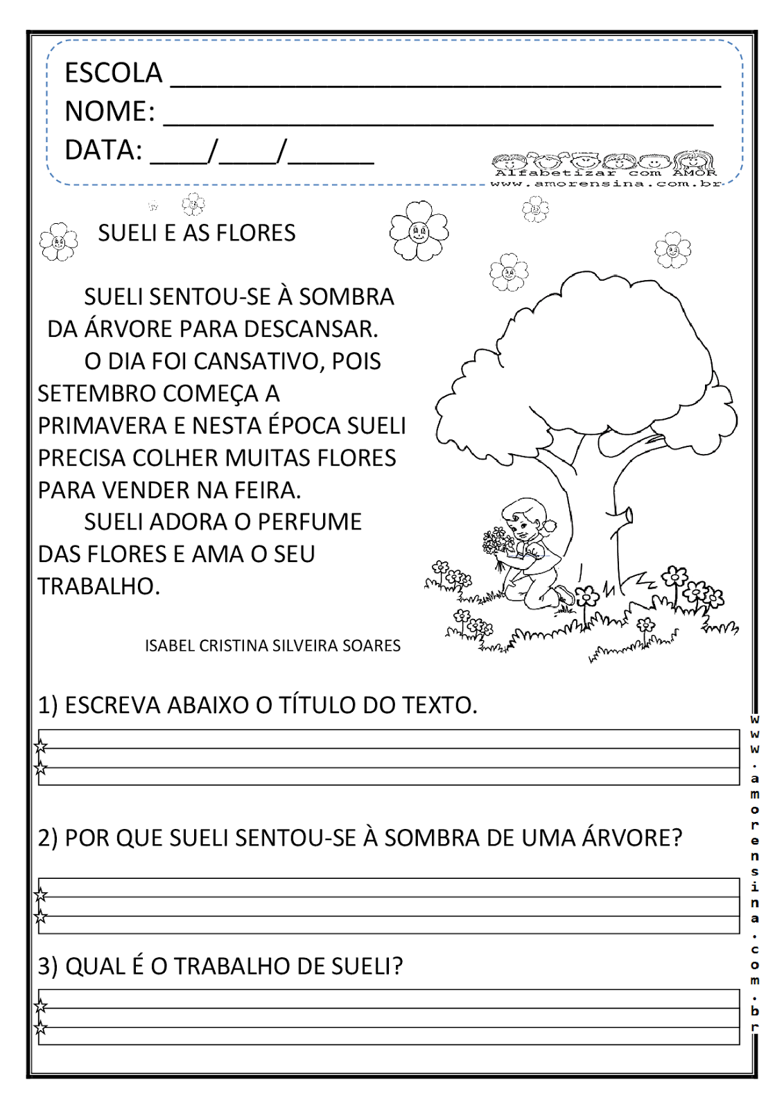 Pequenos Textos Para O Ano Do Ensino Fundamental Ensino Relacionado