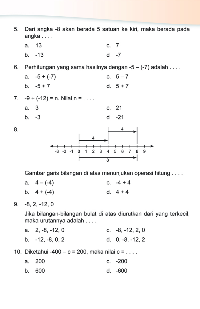 Jawaban Soal Matematika Kelas 4 Sd / SoalSoal dan Kunci Jawaban Soal Matematika Kelas 4 Sd / SoalSoal dan Kunci