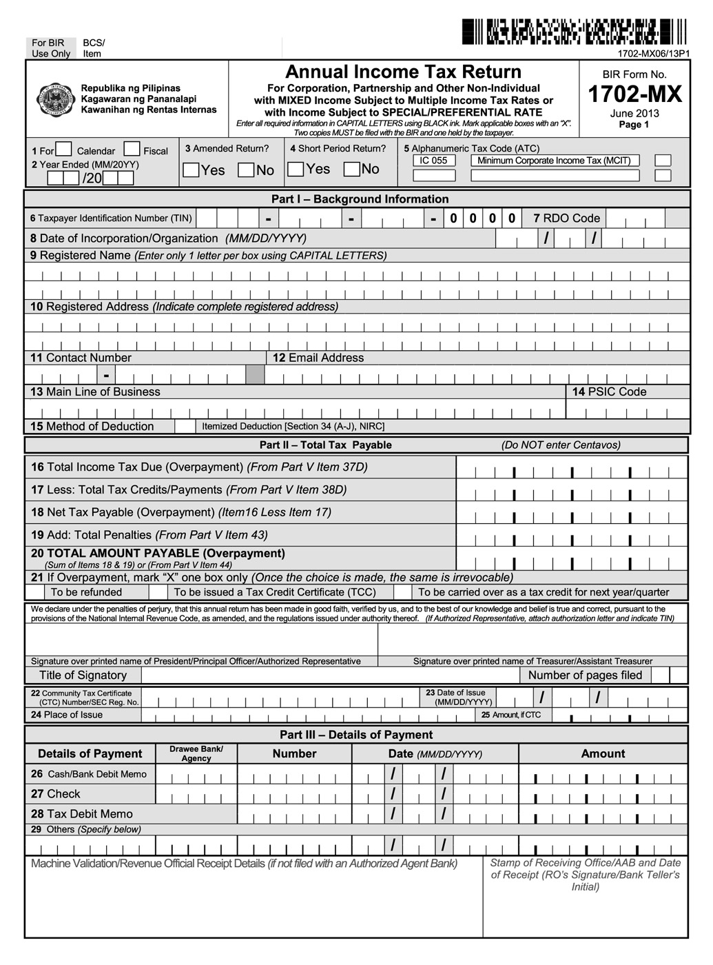 Busapcom bir form 1702 mx download