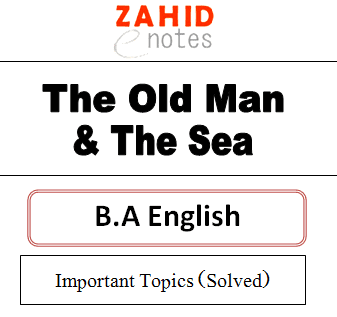 Ba English Notes old man and the sea important questions