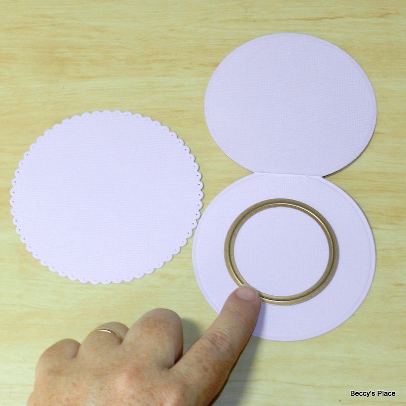 Beccy's Place Tutorial Hat Easel Card