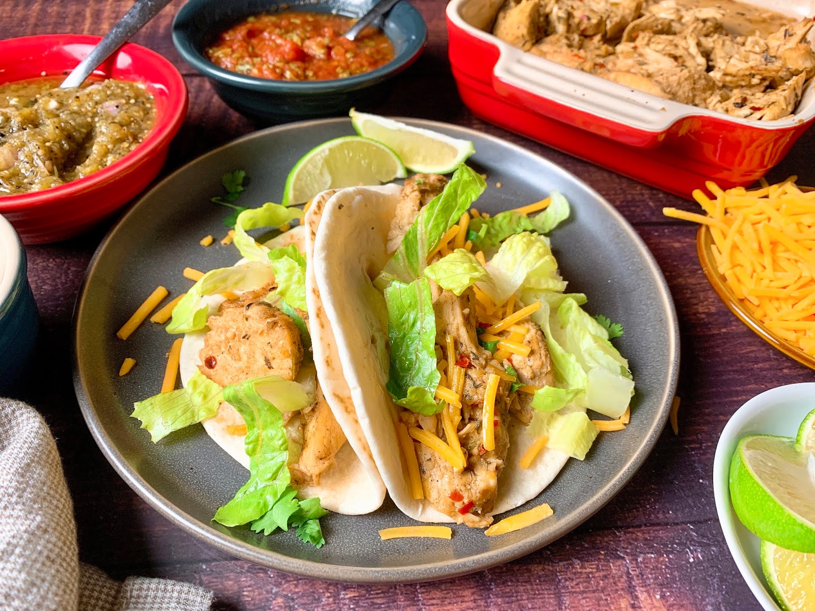 Jerk Chicken Street Tacos