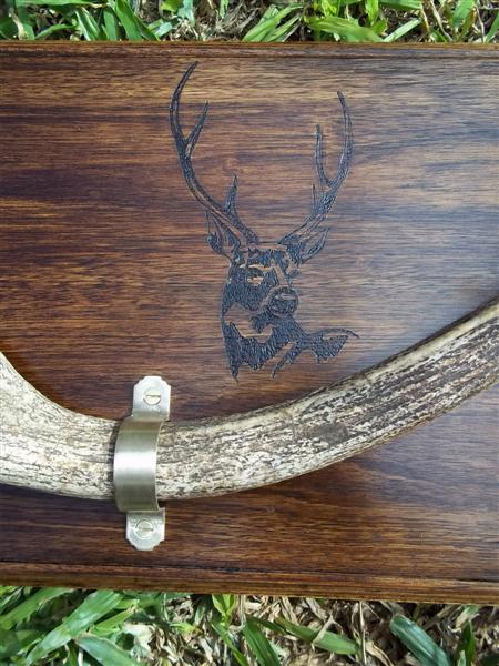 Martin Benitti - Carpintero: Base para asta de ciervo