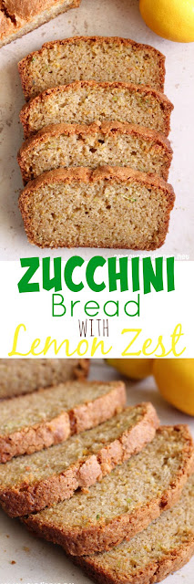 Eat Cake For Dinner: Zucchini Bread with Lemon Zest