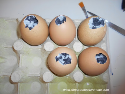 decorar ovos pap