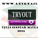 Tryout Ujian Sekolah/Madrasah Tahun 2016