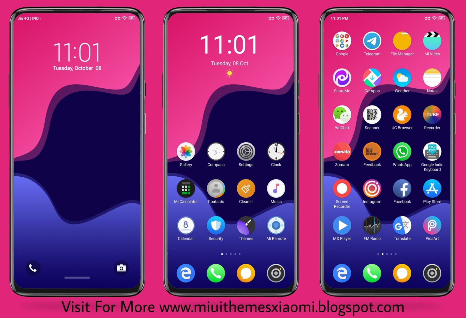 iPhone iOS 13 Dark Edition MIUI Theme Download For Xiaomi Mobile