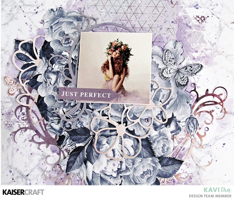 Kalalayaa's Art Stuido Just perfect Layout for Kaisercraft