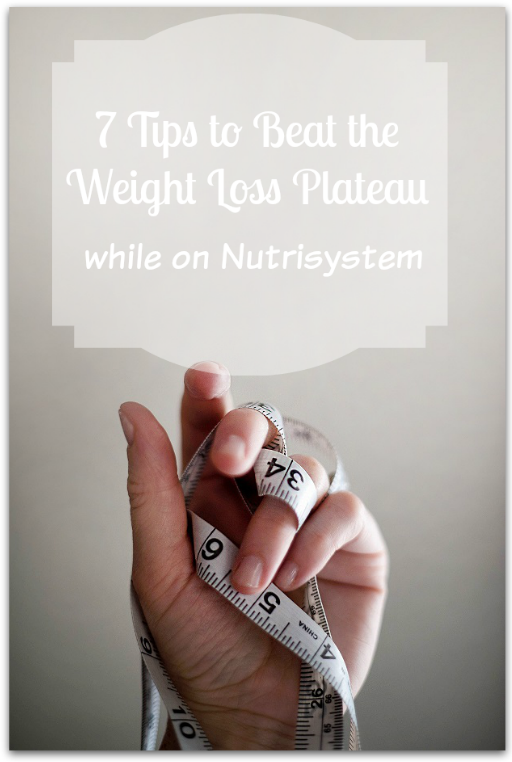 7 Tips to Beat the Weight Loss Plateau While on Nutrisystem NSNation ad