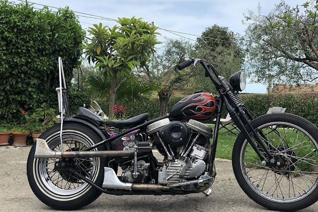 Harley Davidson Panhead 1949 By Stefan Head