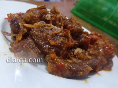 Daging Sapi Balado ala Rika