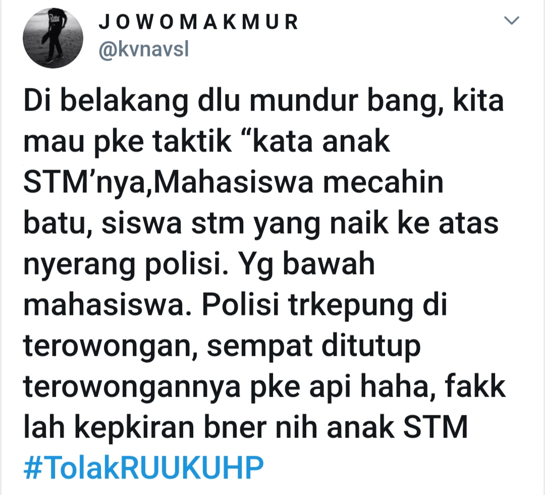 Anak Stm Ikut Demo Bareng Mahasiswa Banjir Pujian Dari