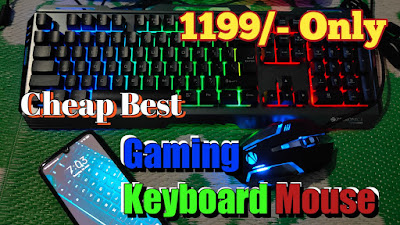Zebronics Gaming Multimedia USB Keyboard mouse Combo