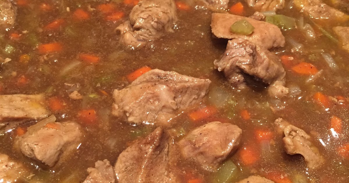 Ketofied Kitchen Veal Cubes in Gravy