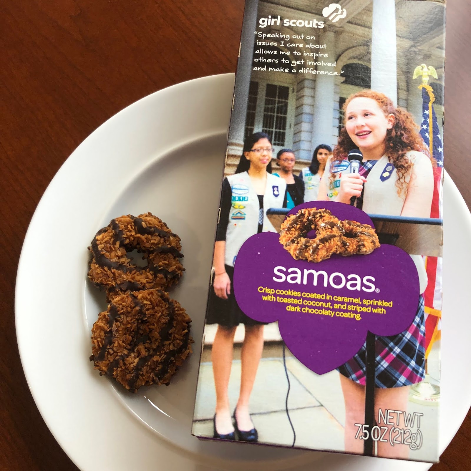 フード＆ワインの日々 意外と美味しいアメリカのガールスカウトクッキー