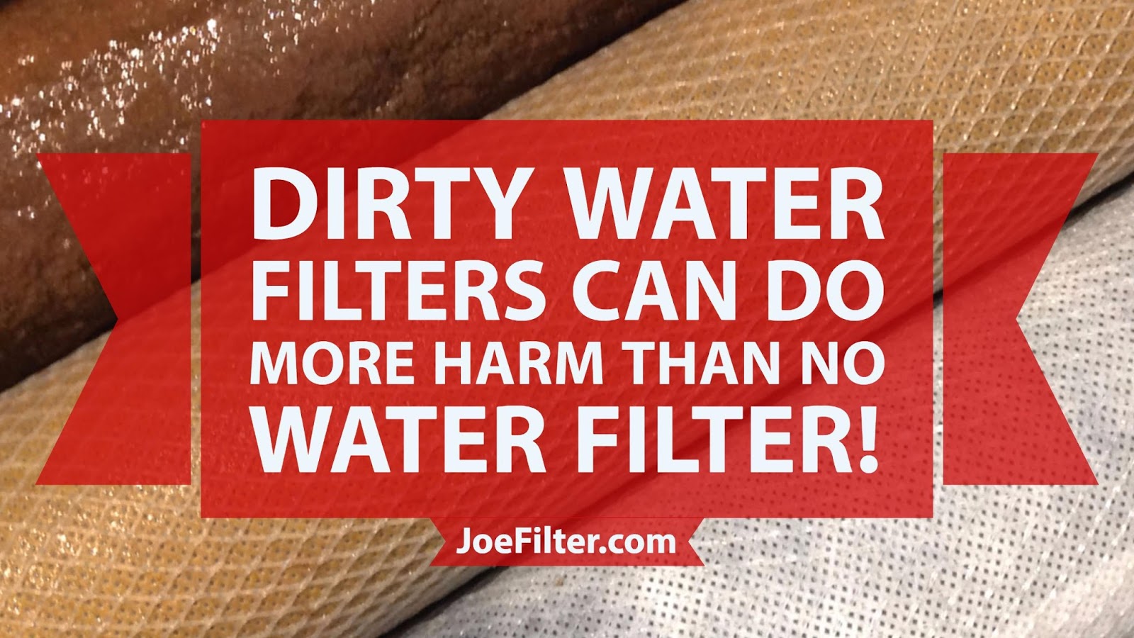 the Joe Filter blog What are Sediment and Carbon Water Filters?