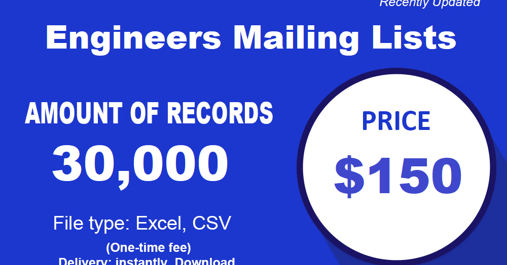 Engineers Mailing Lists