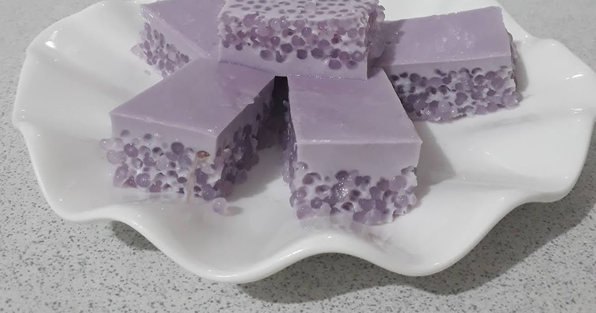 Simple yet yummylicious! Purple Sweet Potato Sago Coconut Milk Jelly
