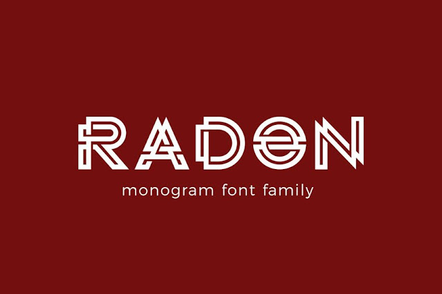 Radon Monogram Logo Font