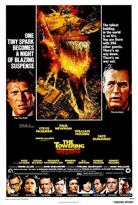 Robert Vaughn in The Towering Inferno