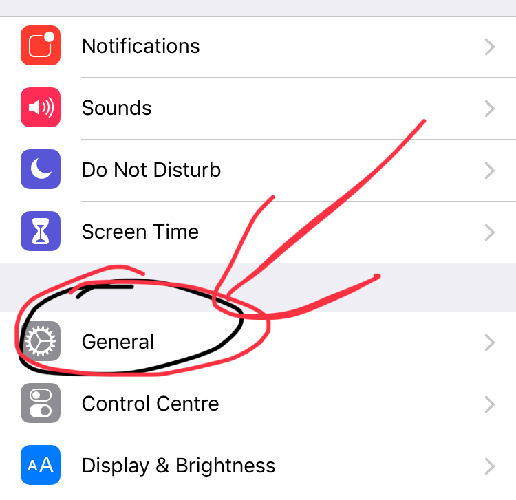 How to enable touch screen home button on i phone