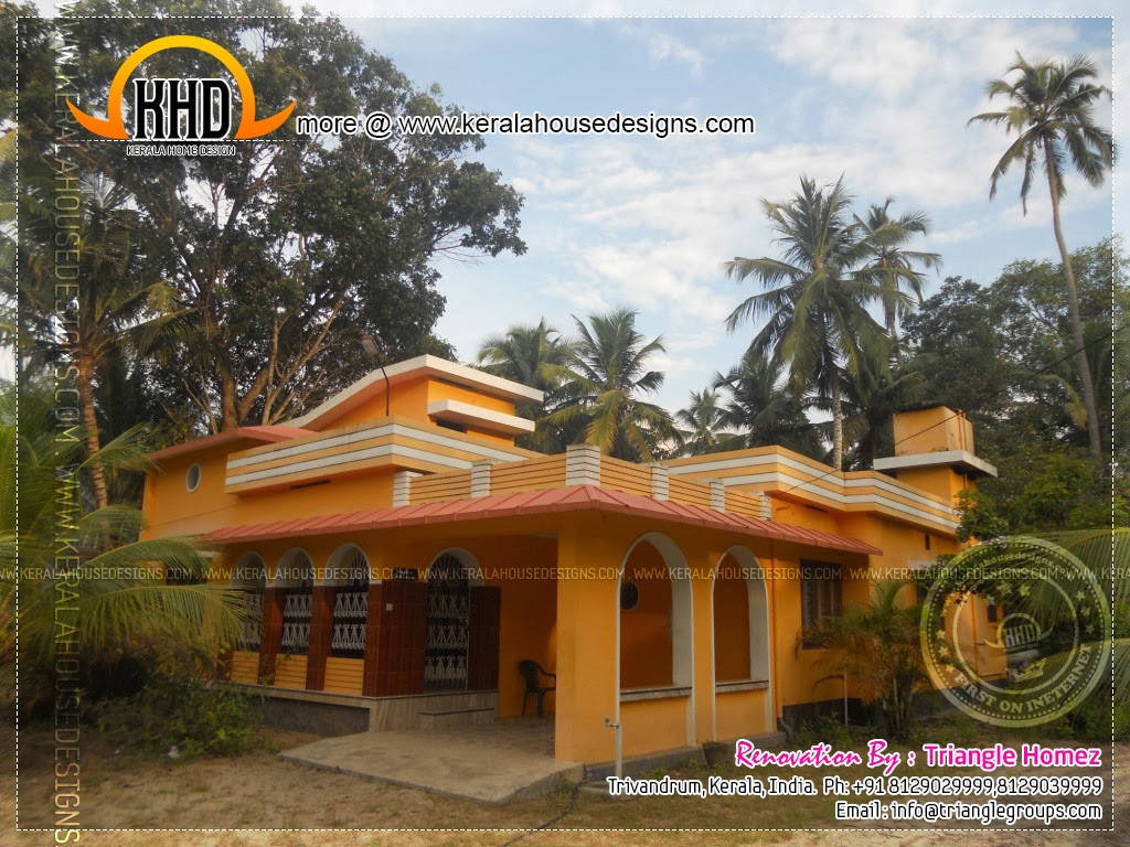 Kerala house renovation : Before and After | Indian House Plans