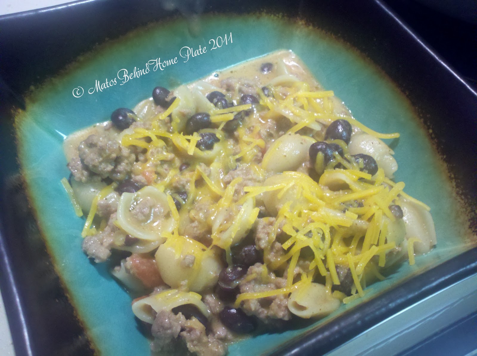 Matos Behind Home Plate: Beefy Shells and Cheese