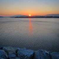 Ireland Images: Sunset over Dingle
