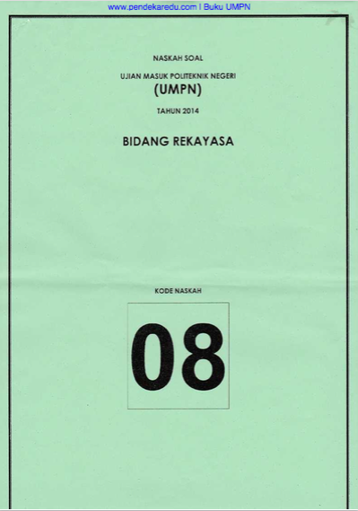 Download Soal Umpn Polmed 2014 Rekayasa Pendekar Edu