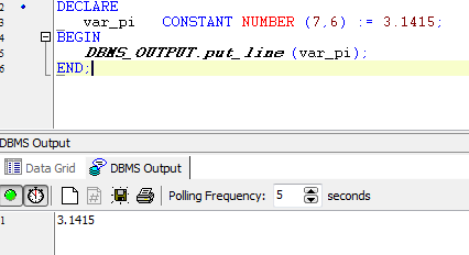 Pl Sql Constant Declaration , PL/SQL 101: Declaring Variables and ...