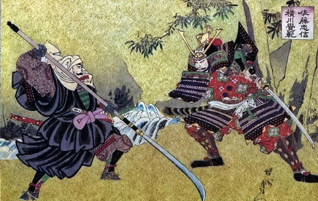 Сохэй в схватке с самураем