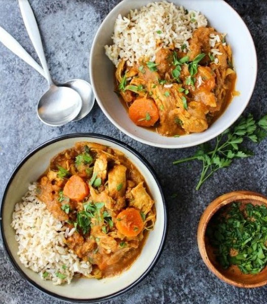 One Pot Moroccan Chicken Stew (Paleo + Gluten Free + Dairy Free) One Pot Moroccan Chicken Stew (Paleo + Gluten Free + Dairy Free)