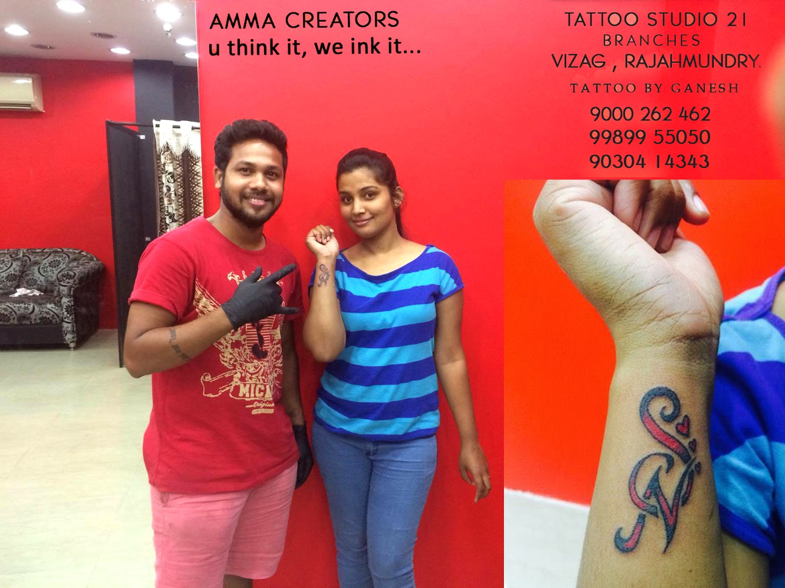 Tattoo Designers Behind Amma Gill Road in Rajahmundry - Justdial