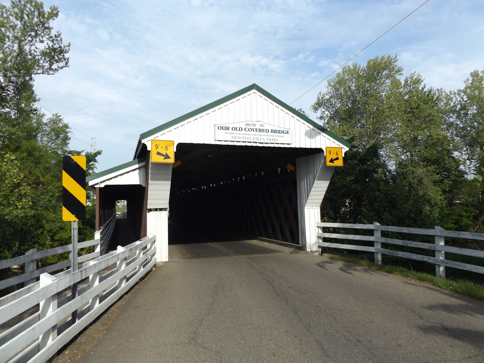 Newton Falls Covered Bridge Ohio
