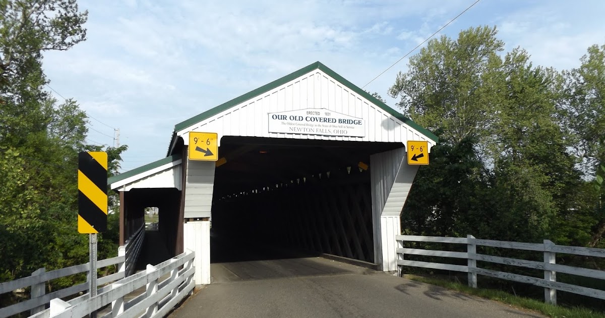 Newton Falls Covered Bridge Ohio