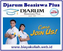 Djarum Beasiswa Plus 2017/2018 untuk S1 dan D4 Djarum Beasiswa Plus 2017/2018 untuk S1 dan D4