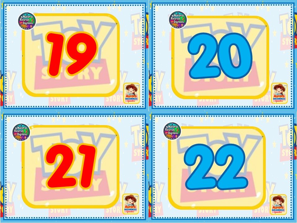Calendario Móvil Toy Story Materiales Educativos para Maestras